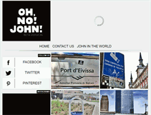 Tablet Screenshot of ohnojohn.com